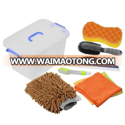 Car Wash Tool Kit Exterior and Interior Cleaning Tools in Box