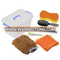 Car Wash Tool Kit Exterior and Interior Cleaning Tools in Box