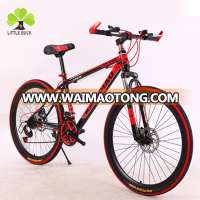 26 inch mountain bicycle/wholesale carbon steel mountain bike for export/new model MTB bicycle with dual disc brake